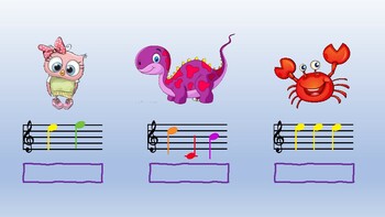 Preview of Treble Clef Notes Names