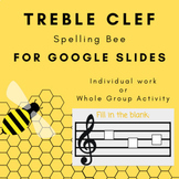 Treble Clef Spelling Bee