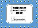 Treble Clef and Bass Clef Note Name SCOOT! Game