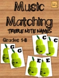 Music Matching: Treble Note Names