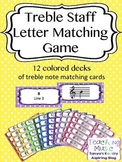 Treble Staff Letter Match Game
