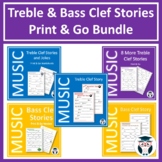 Treble and Bass Clef Stories Print & Go Bundle