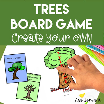Preview of Tree Game Create Your Own Activity | Earth Day