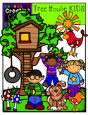 Tree House KIDS {Creative Clips Digital Clipart}