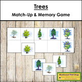 Trees Match-Up and Memory Game (Visual Discrimination & Re