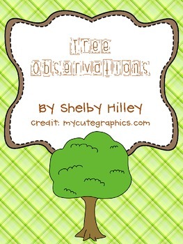 Preview of Tree Observations Sheet