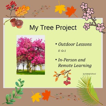 Preview of Tree Project. Outdoor/Indoor Lesson.