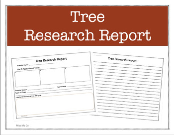 Preview of Tree Research Report