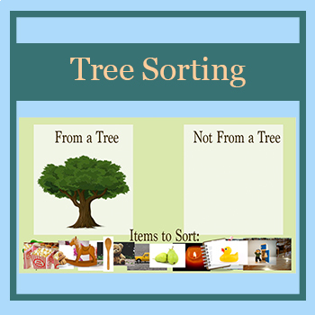 Preview of Tree Sorting Game for Tu B'Shevat or Tu Bishvat on Power Point