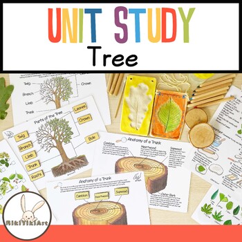 Preview of Tree Unit Study Charlotte Mason Nature Study Hands on Activities for Kids