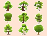 Tree Various tree shapes