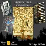 Tree of Life Art Project with Artist Gustav Klimt - Drawin