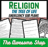 Tree of Life Emergency Sub Plans for Religion, Sociology, 