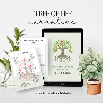 Preview of Tree of Life Narrative Workbook, Journal Prompts