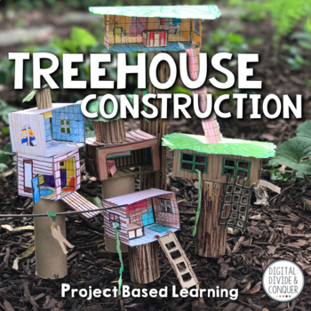 Preview of Treehouse Construction PBL, A Hands-On Project Based Learning Activity