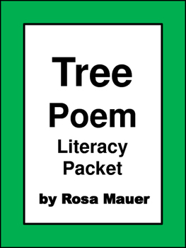 Preview of Trees Poem, Comprehension Questions, and Nouns Practice Activity