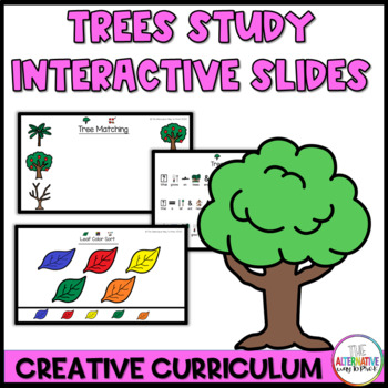 Preview of Trees Study Interactive Slides Curriculum Creative