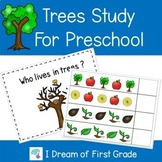 Trees Study for Preschool Activities