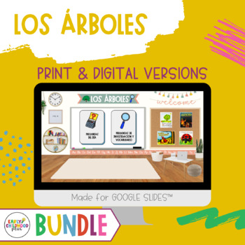Preview of Trees Study Bundle SPANISH for The Creative Curriculum