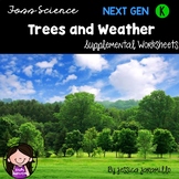 Trees and Weather: Kindergarten Foss Supplemental Worksheets