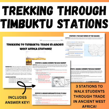 Preview of Trekking Through Timbuktu-- Trans-Saharan Trade Stations