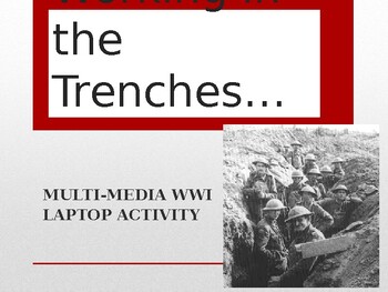 Preview of Trench Warfare Web Quest