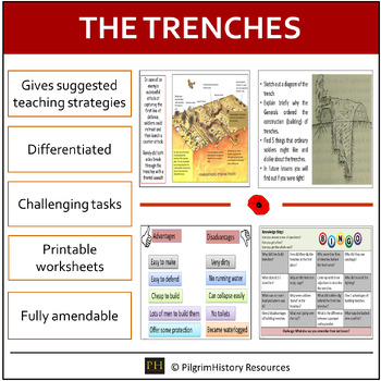 Preview of Trenches in World War 1