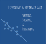 Trend Lines - Writing Equations & Solving - Handout OR Digital!