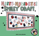Trendy Happy Holidays Bulletin Board Kit | Smiley Face Fun