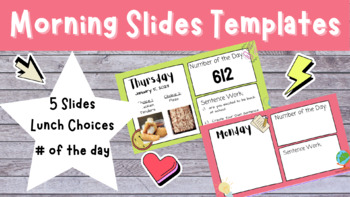 Preview of Trendy Morning Slide Templates/ Bright and Welcoming