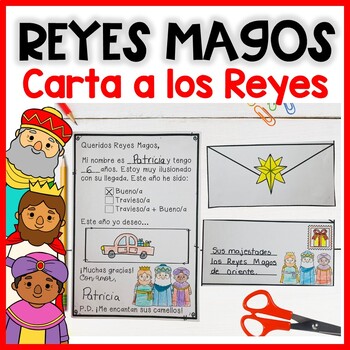 Tres Reyes Magos | Carta Navidad | The Three Wise Men King in Spanish