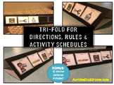 Visual Support for Directions, Rules (Activity Schedules -