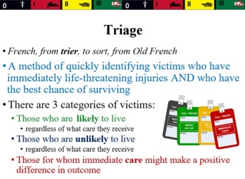 Preview of Triage PowerPoint + Notes for Principles of Law