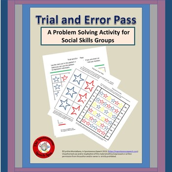 Preview of Trial and Error Pass, Group Problem Solving Activity