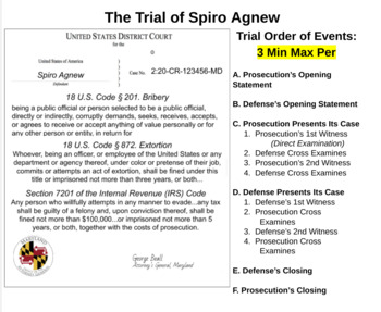 Preview of Trial of Spiro Agnew (Student Doc)