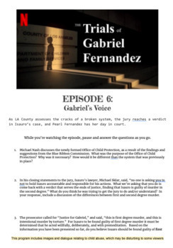 Preview of Trials of Gabriel Fernandez Episode Guide Ep 6: Gabriel's Voice