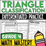 Classifying Triangles Worksheets