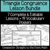 Triangle Congruence | Warm Ups | Guided Notes | Practice |