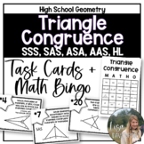 Triangle Congruence - High School Geometry Task Cards and 