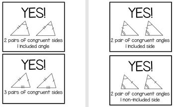 Preview of Triangle Congruence Poster