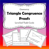 Triangle Congruence Proof Task Cards