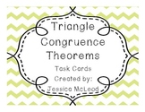 Triangle Congruence Task Cards