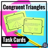 Congruent Triangles Task Cards