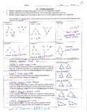 Triangle Congruence Proofs Unit Plan & Materials (Includin