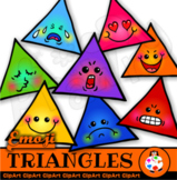 Triangle Emoticons Clip Art