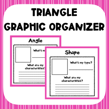Preview of Triangle Graphic Organizer