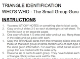 Triangle Identification Game (Angles and Sides) - The Smal