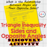 Triangle Inequalities for Sides and Angles Discovery Activity