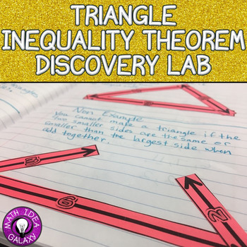 Preview of Triangle Inequality Theorem Discovery Activity 7.G.A.2