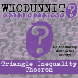 Triangle Inequality Theorem Whodunnit Activity - Printable